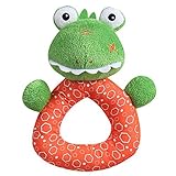 Cute Frog Plush Rattle T22001-4 by Gaodengbao