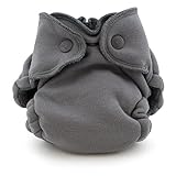 Ecoposh OBV Newborn Fitted Cloth Diaper, Glacier by Kanga Care