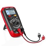 Flexzion ua6013l Proデジタルコンデンサキャパシタンステスターメーター抵抗Multimeter Auto Car範囲with 2プローブLCD表示学校用工場ファミリAmateur