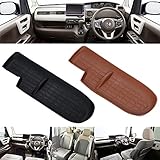 ホンダ NBOX インパネ トレイマット N-BOX カスタム 助手席側 JF3 JF4 (ブラック)