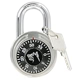 Black Dog 55154 Combination Padlock Keyed Control Keyed Alike, 1-7/8 Inch [並行輸入品]