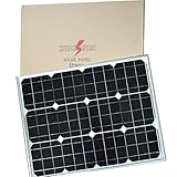 防水 50W ソーラーパネル 太陽光発電 12V単結晶