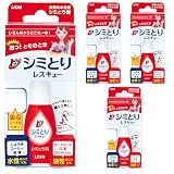 【4個セット】トップ シミとりレスキュー 17ml 吸水シート x5枚 携帯タイプ 持ち運び便利なチャック付きビニール袋付き(4個)