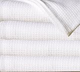 Sun Yin 100-Percent Cotton Full/Queen Blanket, White