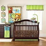 Too Good by Jenny McCarthy Zoo Zoo 4 Piece Reversible Crib Bedding Set by Pem America [並行輸入品]