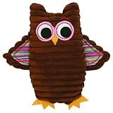 Stephan Baby Cordy Owl Corduroy Rattle, Pink by Stephan Baby [並行輸入品]