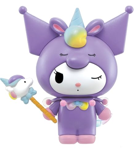 変身したクロミ　クルミ・ヌイ フィギュア　サンリオ Amazon | クロミ 変身 クルミ ヌイ フィギュア 1個 | フィギュア