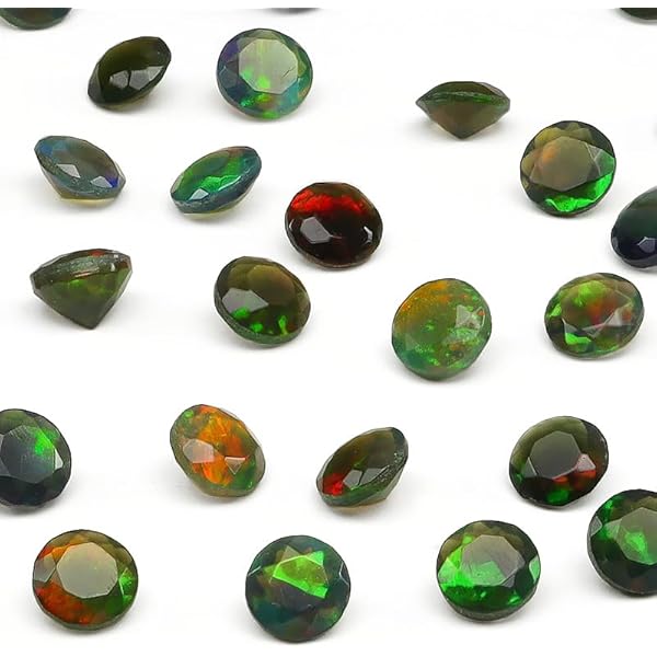 Amazon | HARSHALI GEMS 4.3カラット ブラックオーストラリア