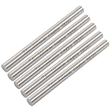 uxcell　旋盤バー　丸棒バー　HSS 　7.6mmx100mm　5個