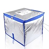 (バックシト)Bag Sito 宅配ボックス 収納ボックス クール便対応 保冷タイプ 大容量50リットル 個人宅 戸建て用箱 鍵・ワイヤー・印鑑用ポケット付