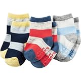 カーターズ Carter's/ 3-パックソックス マルチ 小物くつ下・タイツ 3～12ヶ月【並行輸入】