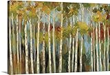 Silvia Vassilevaプレミアムシックラップキャンバス壁アート印刷題名YoungフォレストIII 48" x 32" 2389231_24_48x32_none