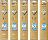 【5個セット】 GONESH(ガーネッシュ) インセンス No.8 スティック 単品 100本入 (お香)