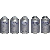 Amazon.co.jp: カーエアコン用冷媒 [ 200g ] HFC-134a 5本 ガス
