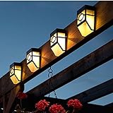LEDソーラーライト 屋外 明るい 壁掛けタイプ ガーデンライト LED太陽光発電 防犯取付簡単 センサーライト 電球色