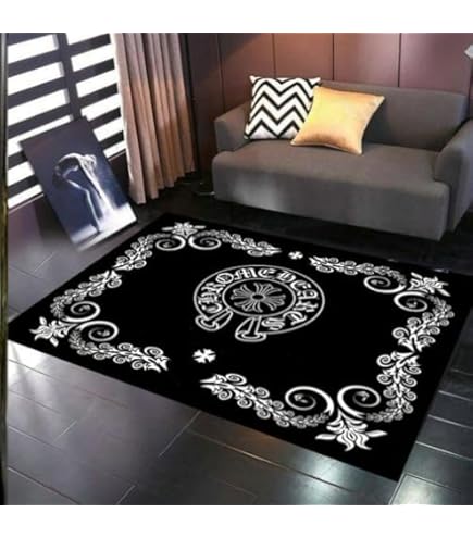 送料込み☆クロムハーツ ラグマット ラグ カーペット 耐久マット 洗える Amazon｜クロムハーツ ラグマット ラグ カーペット 耐久マット 洗える