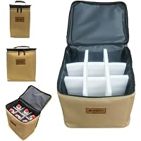 Amazon.co.jp: Jinmoioy カセットボンベケース ガス 収納 缶 キャンプ 