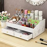 防水化粧品収納ボックスDIYドレッシングテーブルシェルフイヤリングリップスティック仕上げボックス