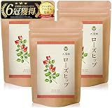 お茶の大福園 ローズヒップティー 【着色料不使用】 無添加 ティーバッグ ローズヒップ ハーブティー ノンカフェイン 25包 (ローズヒップ100％,3g×25包,3袋) 【J.S.A.認定ソムリエ監修】