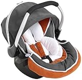 Hauck Zero Plus Group 0+ Car Seat - Orange/Grey by Hauck