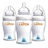 Munchkin Latch BPA-Free Baby Bottle, 8 Ounce, by Munchkin