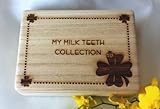 抜けた 乳歯 を 記念 に 保存 する 【ティースケース】 (クローバー)