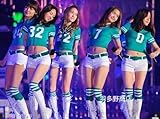 チアガール応援衣装4点セット　かぶりタイプ