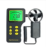 スプリットタイプのデジタル風速計LCDディスプレイ5種類のユニットを選択可能セイリング、フィールド、スチールなどの携帯計測器に正確に適用