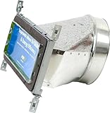 Speedi-Boot SBH-4148 SB 4-Inch Width by 14-Inch Length to 8-Inch Diameter Straight Register Vent Boo