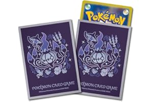 ポケモンセンターオリジナル ポケモンカードゲーム デッキシールド プレミアム・グロス 進化の軌跡 シャンデラ【グレー】