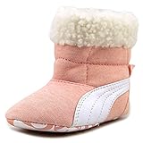 (プーマ) Puma Baby Boots Fur ベビー 米国 3 ピンク 冬のブーツ [並行輸入品]