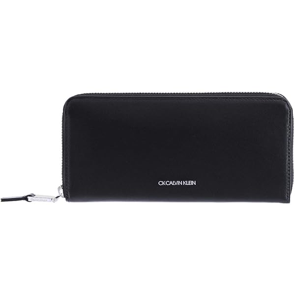 ☆新品☆cK ブラック 長財布 レザー Amazon | [カルバンクライン] ラウンド長財布 長財布 メンズ CK