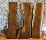 3-ブラックウォールナット窯乾燥構造材・ボード/木製シェルフスラブT : 1」、W : 10」、L : 24 1 / 8 " – 11910 – 11912
