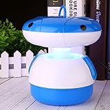 Kicode 反モスキート放射線 を無料でダウンロード ソーラーパネルLED UVライトペストバグザッパー 昆虫キラーランプライト