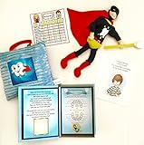 Hooray! I Lost My Tooth! Tooth Fairy Kit for Boys! Pillow, Book, Doll, tooth box, brushing chart by 