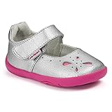 [ペディペド] pediped Grip n Go グリップゴー Antoinette アントワネット - セカンドベビーシューズ ストラップシューズ シルバー EU21 (日本サイズ13-13.5c