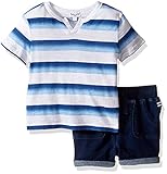 Splendid Baby Girls' Ombre Short Set Blue 6-12M [並行輸入品]