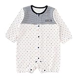 (チャックルベビー) chuckle BABY トランプ柄 長袖プレオール ネイビー 60-70cm P2584-70-32