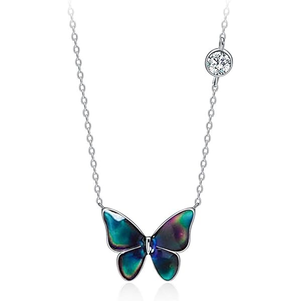 Amazon.co.jp: [Keloglu] サーモクロミックラブペンダントネックレス