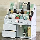 ドレッシングテーブル大容量化粧品収納ボックスメイクブラシシェルフ