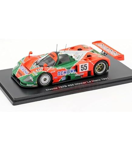 Amazon | WERK 83 1/18 マツダ 787B ルマン24時間 1991 優勝 Winner Le