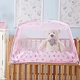 Wanghong 蚊帳 ベビー かや ベビーベッド用 底付き モスキートネット テント式 ムカデ対策 蚊帳 赤ちゃん 虫よけネット