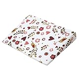 サンデシカ　スリーピングピロー 吐き戻し防止ベビー枕 / ガーゼパイル ハートフラワー_洗えるヌード枕 【日本製】