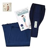 【きょうろまん付】トコちゃんベルトII（L：紺色）＋厚手腹巻カラー（M丈60cm：ネイビー）【カラポカセット】