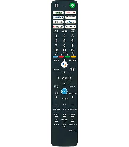 Amazon | テレビリモコン RMF-TX441J 互換品 FITS FOR ソニー sony