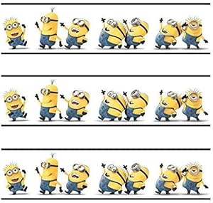 Amazon 怪盗グルーミニオンズ粘着公式5 M壁紙ボーダーsa Des Min 12 By怪盗グルー Despicable Me キッチン用品