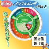 EMPEX(エンペックス気象計) オールシーズン環境管理温度・湿度計 熱中症インフルエンザ 感染防止目安計 TM-7481 熱中症とインフルエンザ対策に
