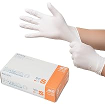Amazon.co.jp: [エース] ニトリル手袋 ホワイト S 粉なし 100枚入 食品