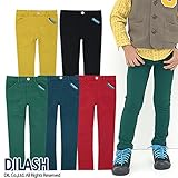 (ディラッシュ) DILASH 定番 ５色ストレッチインレイスキニーパンツ 80 レッド