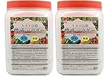 青森産 ホタテ貝殻焼成パウダー 1kg (1000g) 2個セット 使いやすいポット容器 野菜洗い・お掃除用